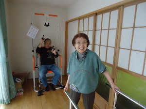 リハビリ中